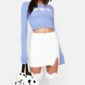 Delia’s Finding Flurries Knit Sweater